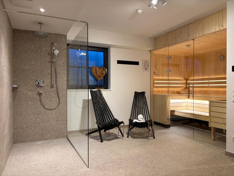 Private sauna and wellness area